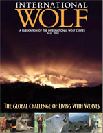 International Wolf Magazine - Fall 2001