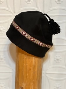 Fleece hat with exclusive International Wolf Center wolf trim only available at the 2025 Pack Rally