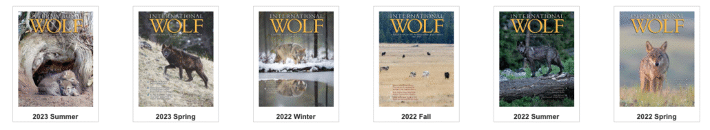 International Wolf Magazine Archives