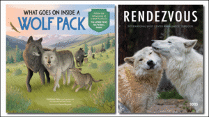 Coloring Book Contest Prizes: What Goes on Inside a Wolf Pack and Rendezvous Ambassador Yearbook
